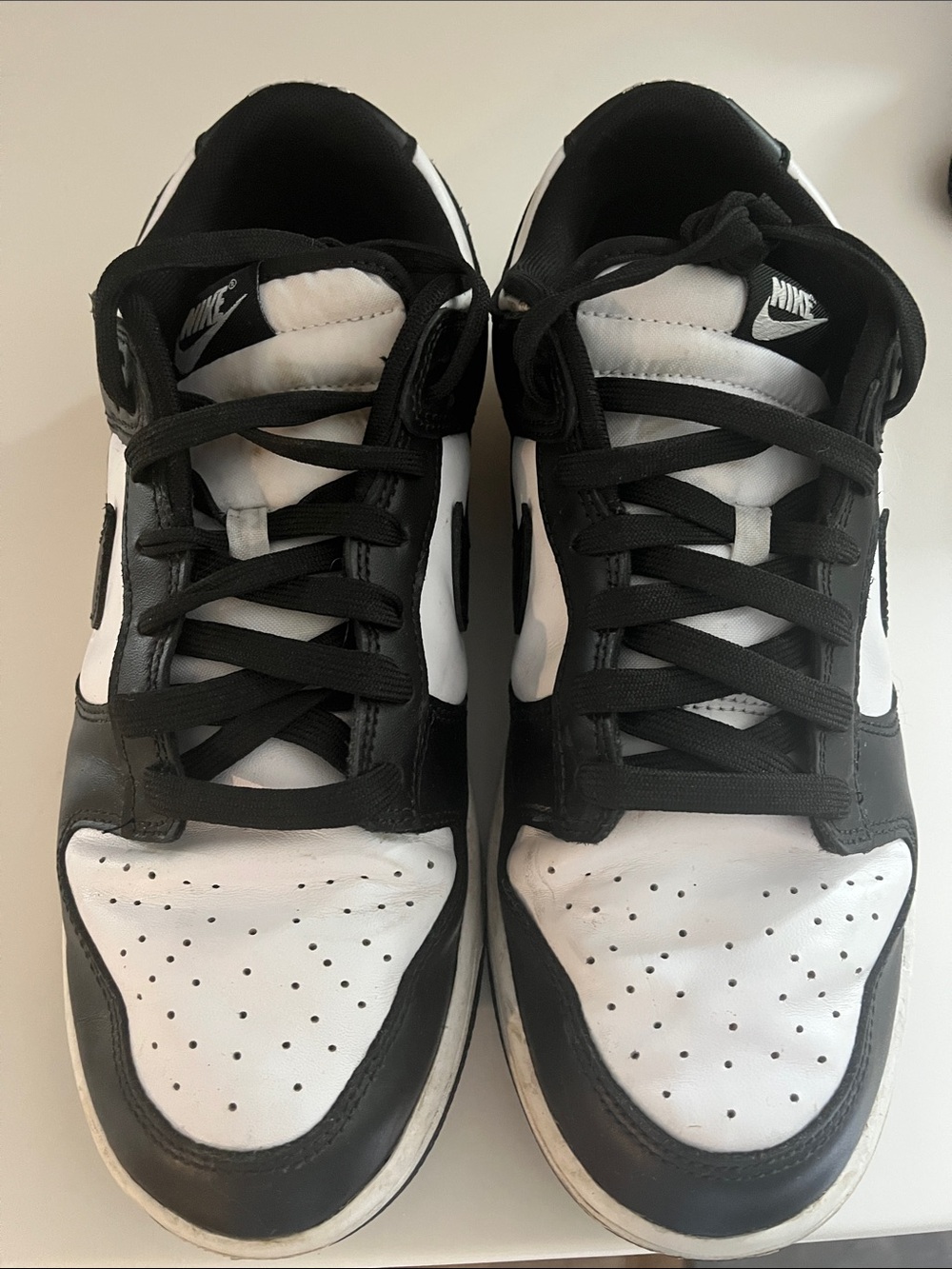 Nike Black and White Low-Top Sneakers